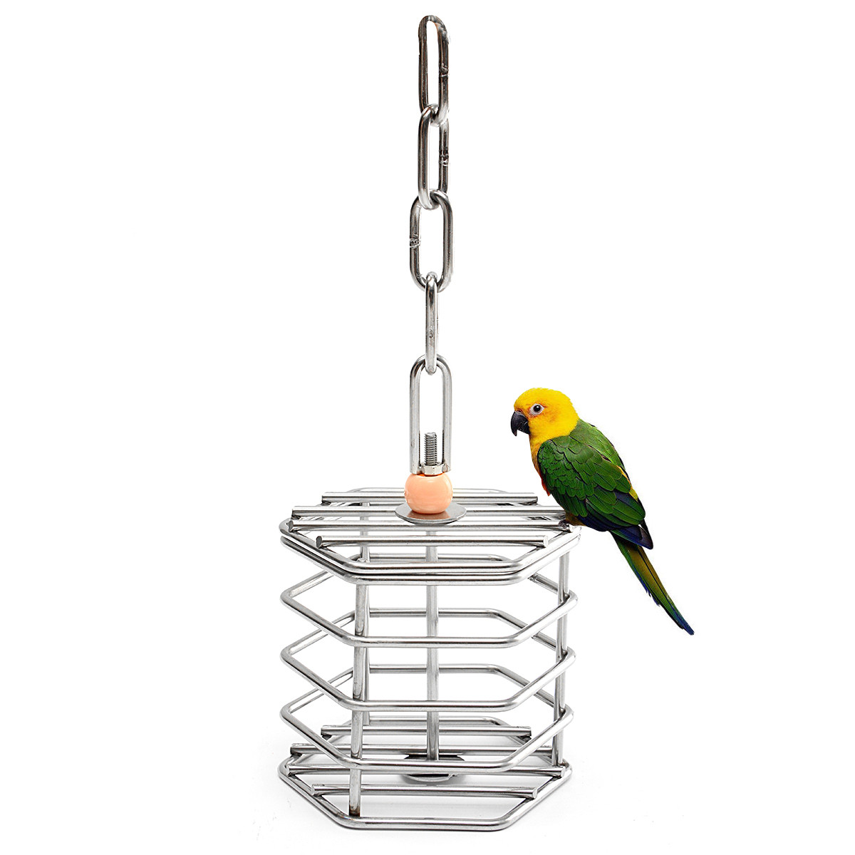 Stainless-Steel-Pet-Bird-Parrot-Foraging-Cage-Pigeon-Macaw-Feeder-Hanging-Entertainment-Toys-1355322
