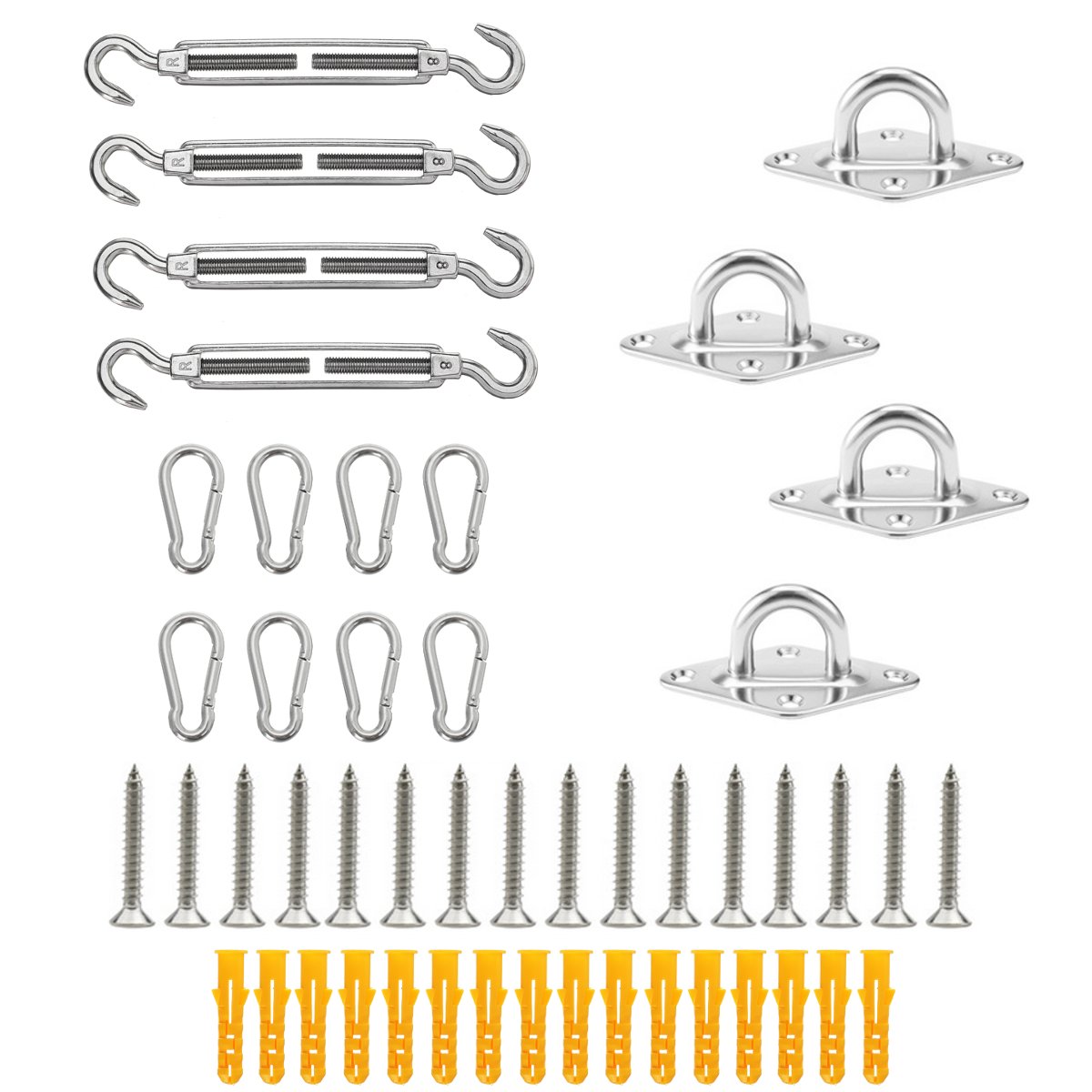 Stainless-Steel-Sun-Sail-Shade-Fixing-Accessory-Kit-Garden-Patio-Canopy-DIY-Replacement-Accessories-1564076
