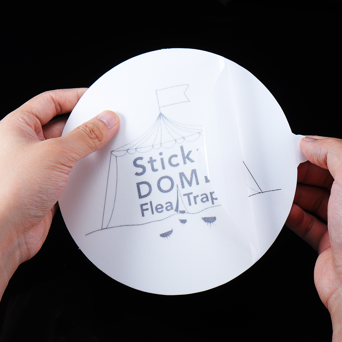 Sticky-Flea-Trap-Refill-Non-Poisonous-Glue-Discs-Safe-Long-Lasting-1336986