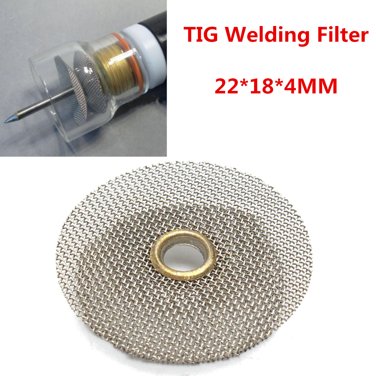 TIG-Welding-Filter-Heat-Shield-Steel-Woven-Wire-Replacement-22x18x4mm-1153517