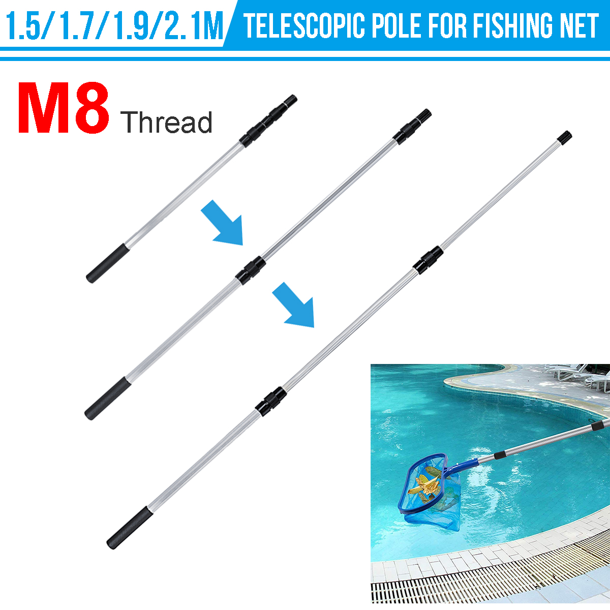 Telescopic-Fishing-Fish-Landing-Collapsible-Foldable-Pole-Handle-Removable-Alloy-1693435