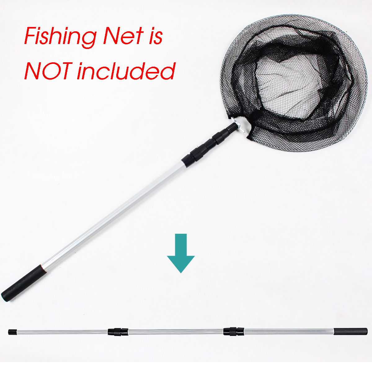 Telescopic-Fishing-Fish-Landing-Collapsible-Foldable-Pole-Handle-Removable-Alloy-1693435