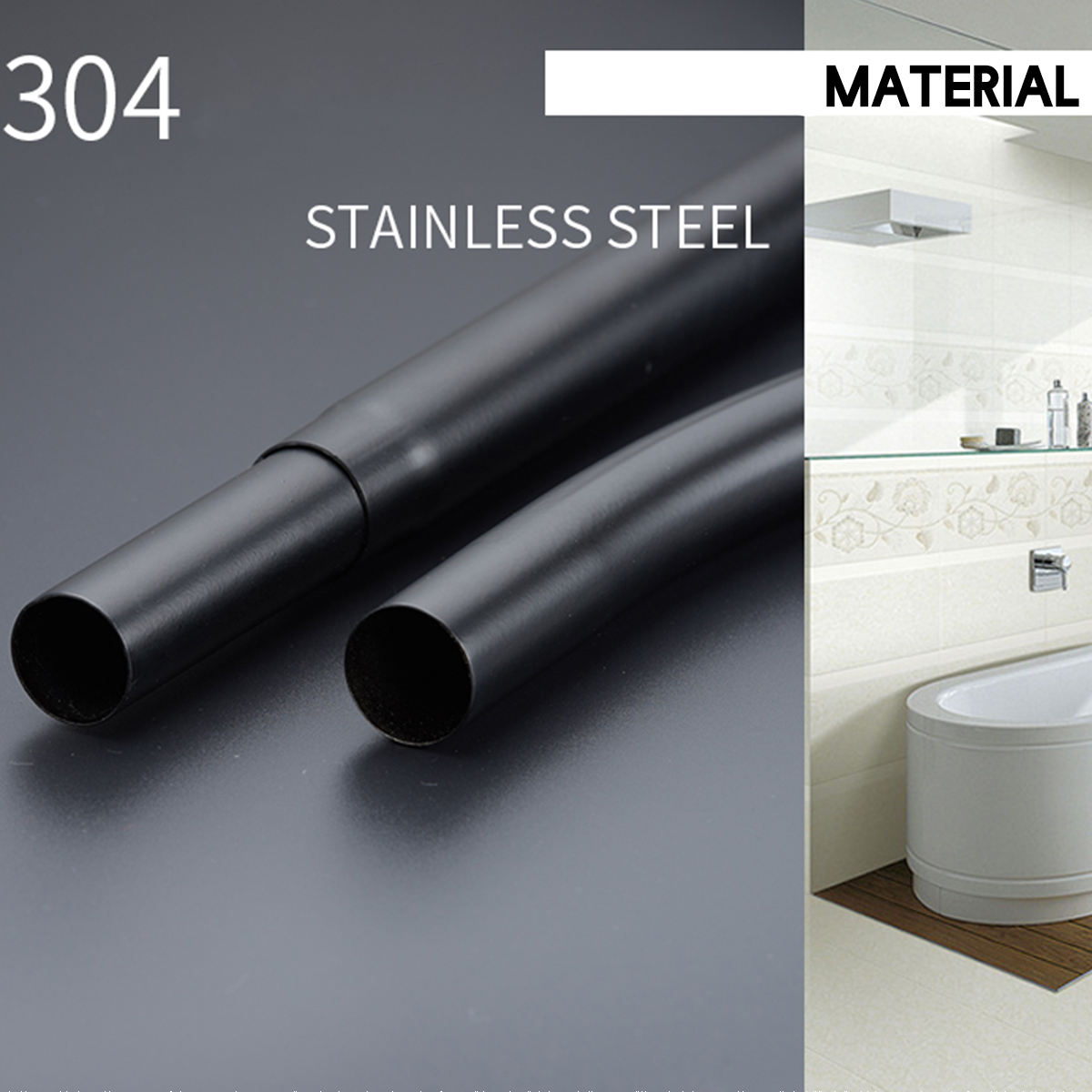U-Shape-Extendable-Telescopic-Shower-Curtain-Rod-80-130cm-Rail-Rod-1568500