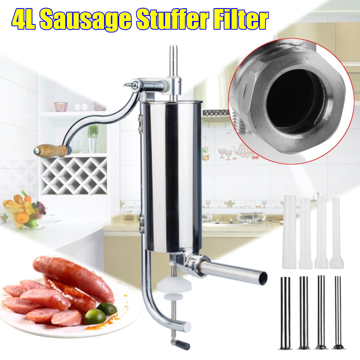 Upgrade-4L-304-Stainless-Steel-Sausage-Filler-Stuffer-Meatball-Maker-Vertical-Machine--8-Tube-1390546