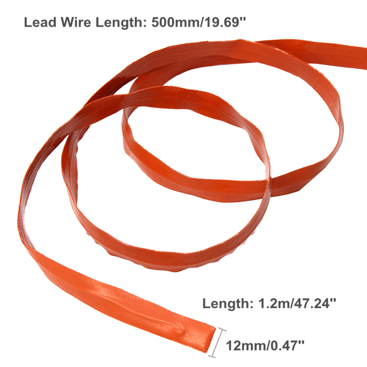 WVO-Intake-Pipe-Injection-Line-Manifold-Heater-Silicone-Heat-Strip-12m-150W-12V-1635480