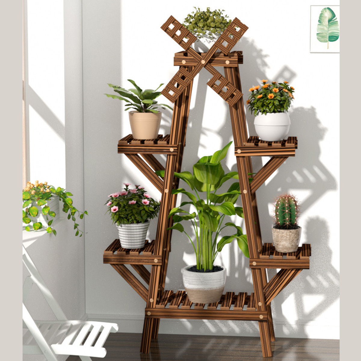 Wooden-Succulent-Flower-Pot-Shelf-Rack-Multi-Layer-Solid-Wood-Floor-Indoor-Living-1608467