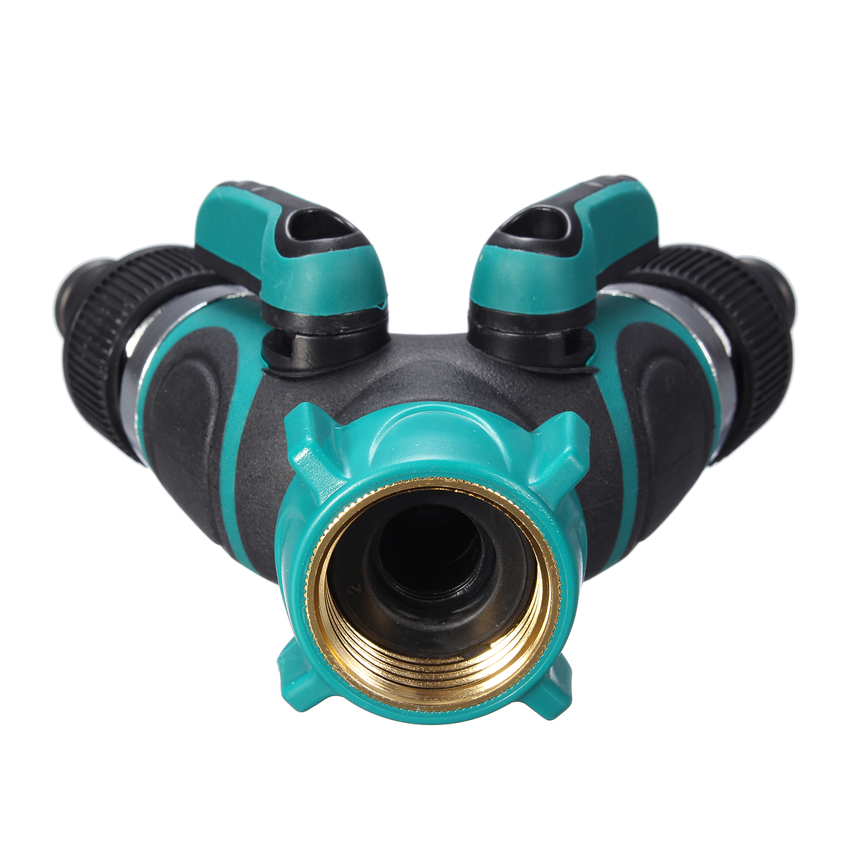 Y-shaped-Tap-Joint-Valve-Connector-Plastic-Double-Pass-with-2-Adapters-American-Standard-1161867