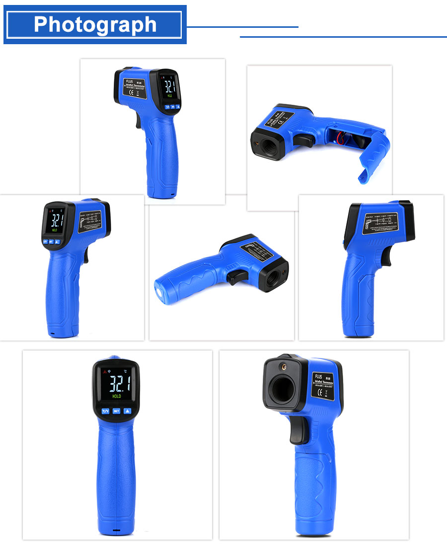 FLUS-IR-88--50380---58716-Non-contact-IR-Thermometer-Digital-Infrared-Thermometer-Handheld-Portable--1767439