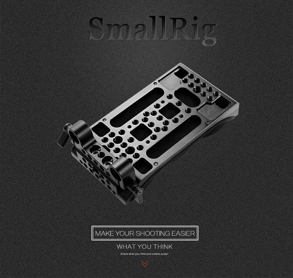 SmallRig-2077-DSLR-Shoulder-Pad-with-15mm-RailBlock-Memory-Foam-Light-Weight-Camera-Shoulder-Kit-1739423