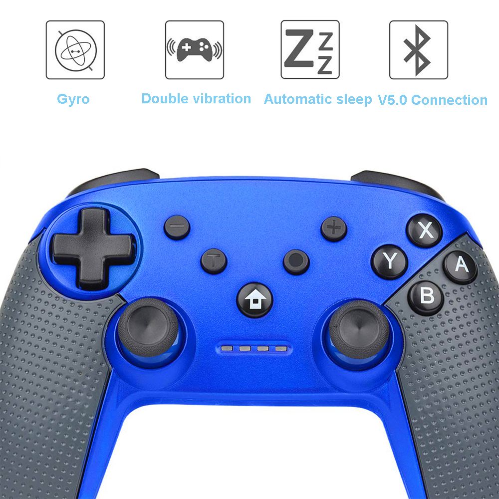 ISHAKO-N-Switch-bluetooth-Wireless-Gamepad-6-axis-Non-slip-Sensor-Game-Controller-LED-Indicator-Joys-1765537