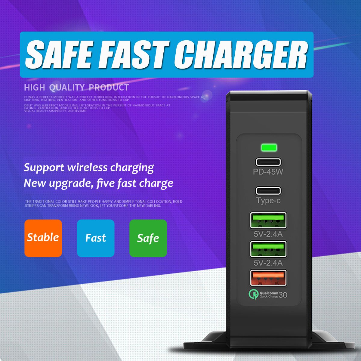 USB-30-Quick-Charge-75W-5-Port-USB-Wall-Charger-Wireless-Travel-Charger-for-iPhone-XR-for-Samsung-S1-1608362