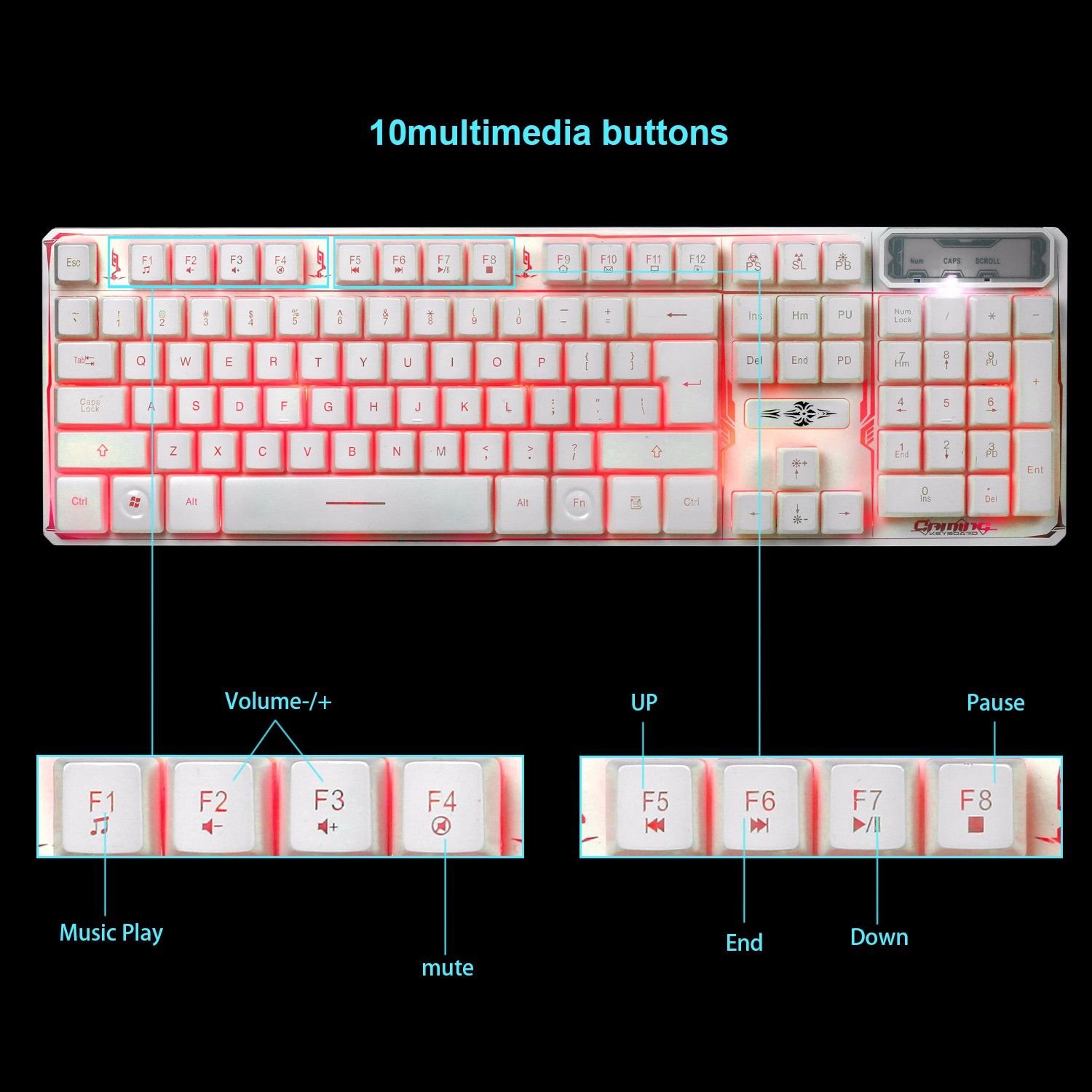 A879W-Wired-3-color-Adjustable-Backlit-Gaming-Keyboard-White-1114352