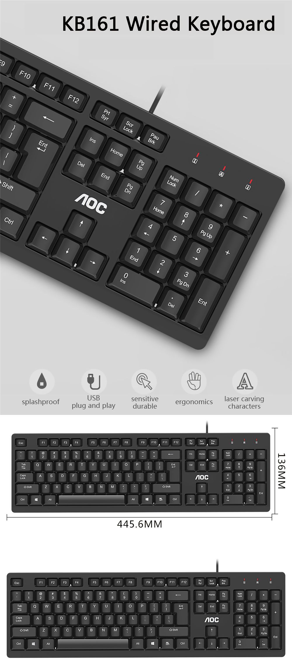 AOC-KB161-Wired-Keyboard-104-Keys-Waterproof-Business-Office-Keyboard-for-Computer-PC-Laptop-1731339
