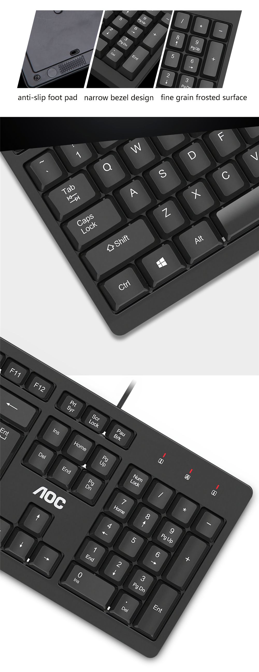 AOC-KB161-Wired-Keyboard-104-Keys-Waterproof-Business-Office-Keyboard-for-Computer-PC-Laptop-1731339