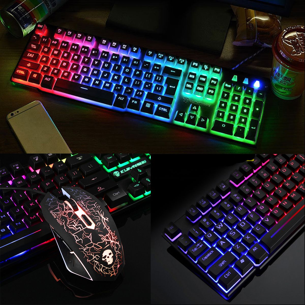 Colorful-Backlight-USB-Wired-Gaming-Keyboard-2400DPI-LED-Gaming-Mouse-Combo-with-Mouse-Pad-1267321