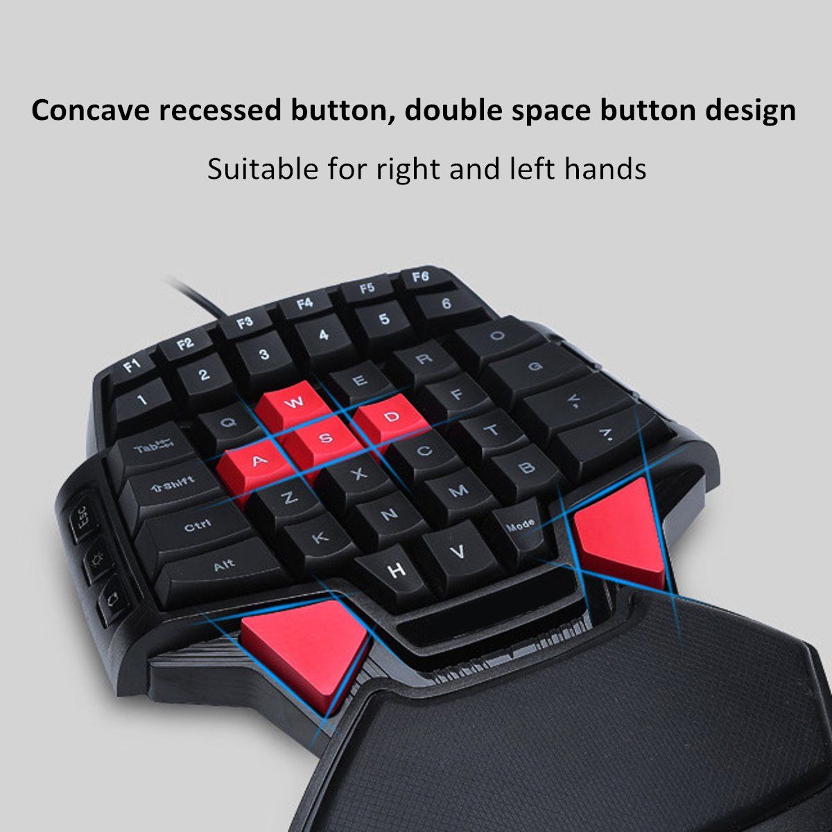 DeLUX-T9-47-Key-USB-Wired-Mini-Single-Hand-Gaming-Keyboard-for-PC-Laptop-1353522