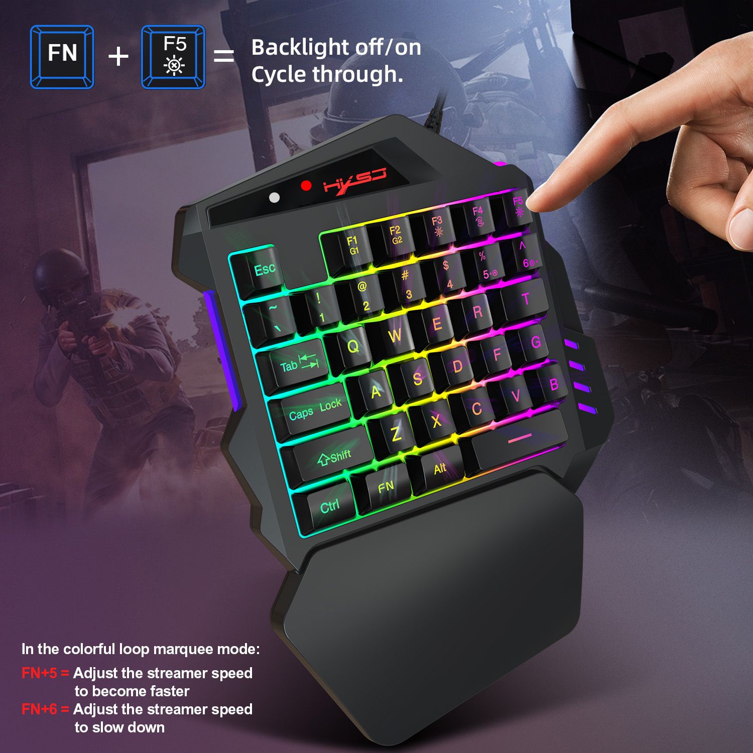HXSJ-V500-One-handed-Gaming-Keyboard-35-Keys-RGB-Backlight-Bulit-in-Converter-Single-hand-Keyboard-F-1747796