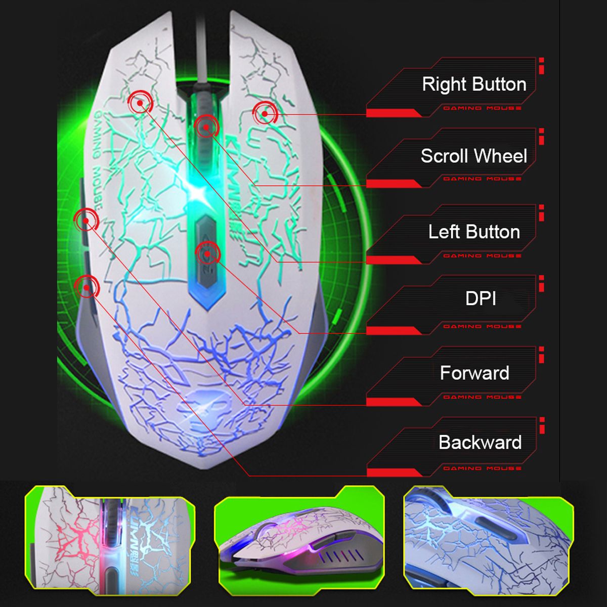 Rainbow-Backlight-USB-Wired-Gaming-Keyboard-2400DPI-LED-Mouse-Combo-with-Mouse-Pad-1264699