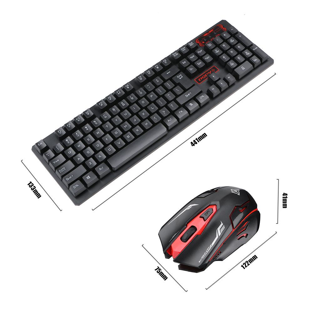 Wireless-Keyboard--Mouse-Set-Smart-Power-saving-Keyboard-Office-Multimedia-Computer-PC-Accessories-w-1636356