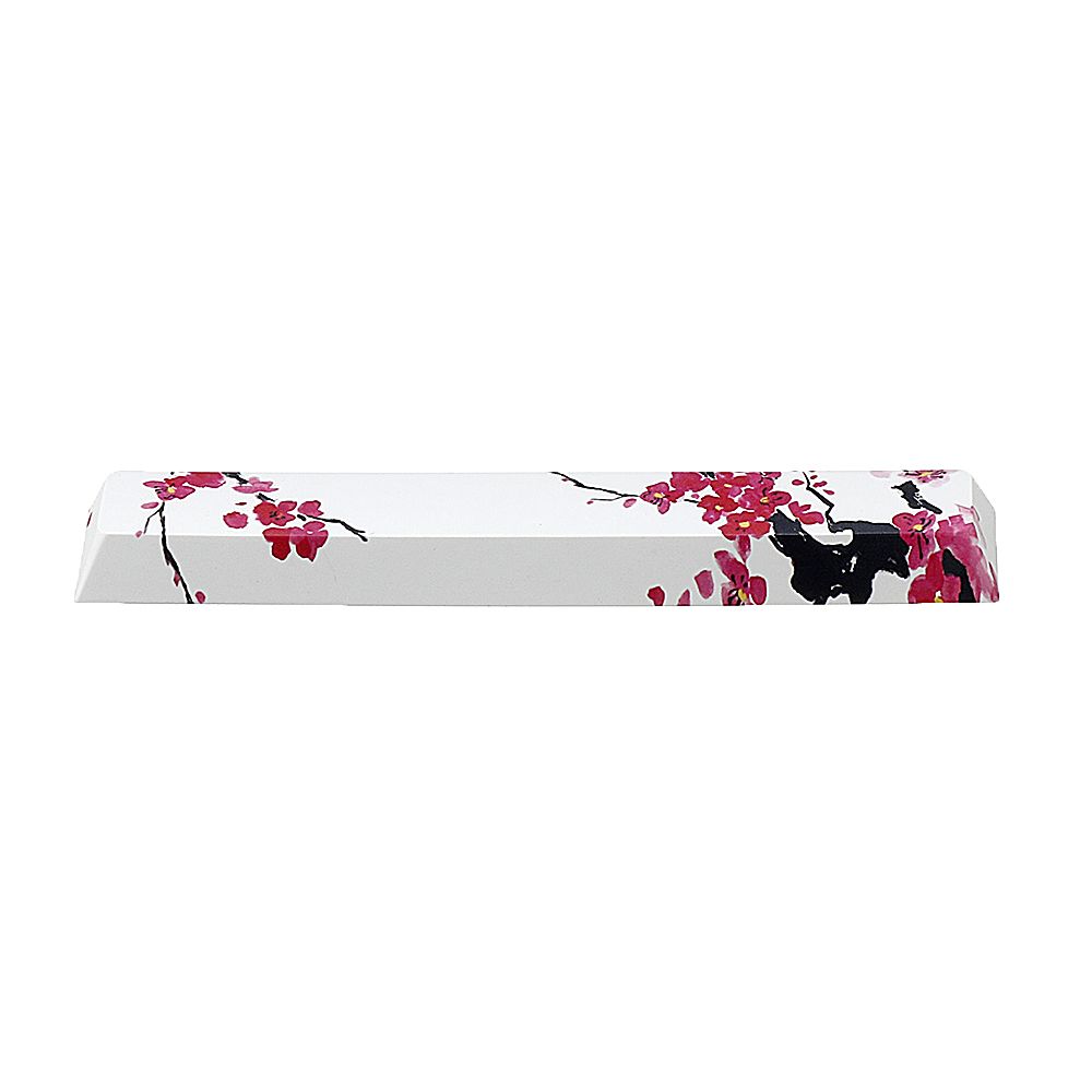 1-Key-Ink-Plum-Blossom-Keycap-OEM-Profile-PBT-Five-sided-Dyesub-Space-Bar-625u-Novelty-Keycap-1481235