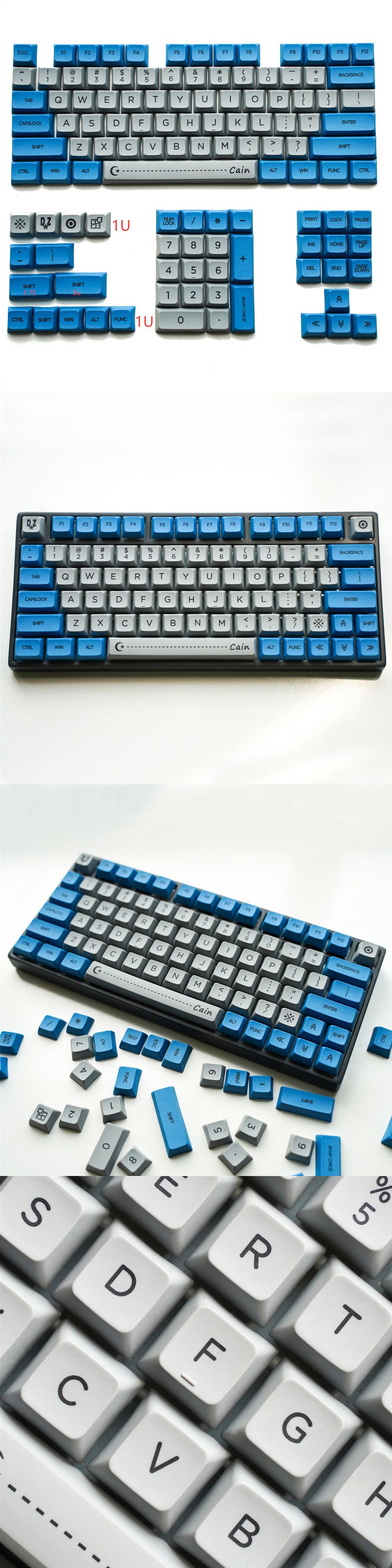 104-Keys-Dark-Blue-Vintage-Keycaps-XDA-Profile-PBT-1U-175U-2U-Key-Cap-Compatible-with-GH60-GK61-GK64-1666477