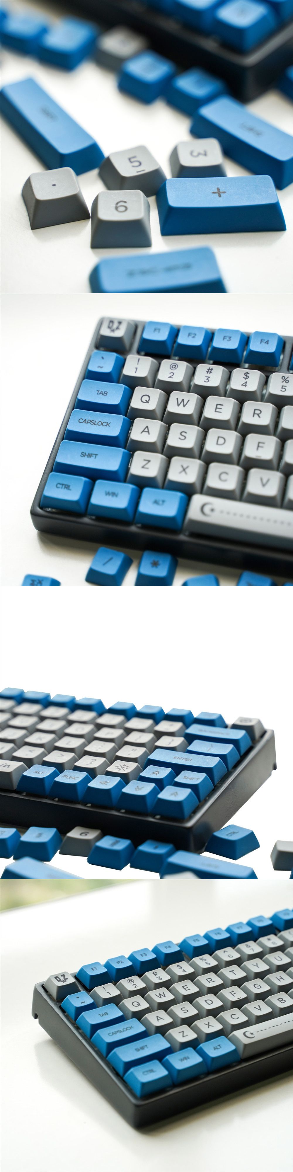 104-Keys-Dark-Blue-Vintage-Keycaps-XDA-Profile-PBT-1U-175U-2U-Key-Cap-Compatible-with-GH60-GK61-GK64-1666477
