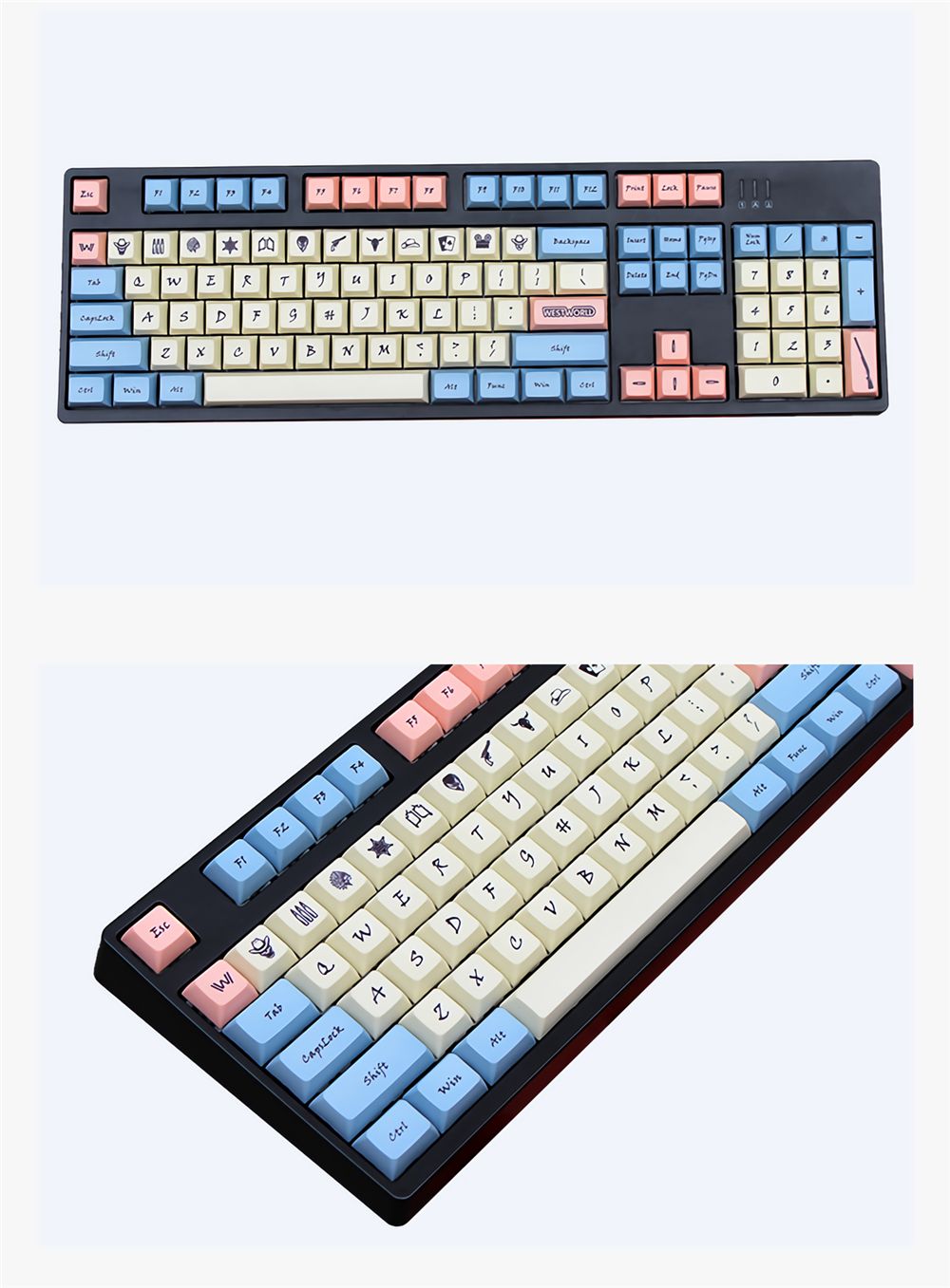 104-Keys-West-World-Keycap-Set-KT1-Profile-PBT-Sublimation-Keycaps-for-Mechanical-Keyboards-1701065