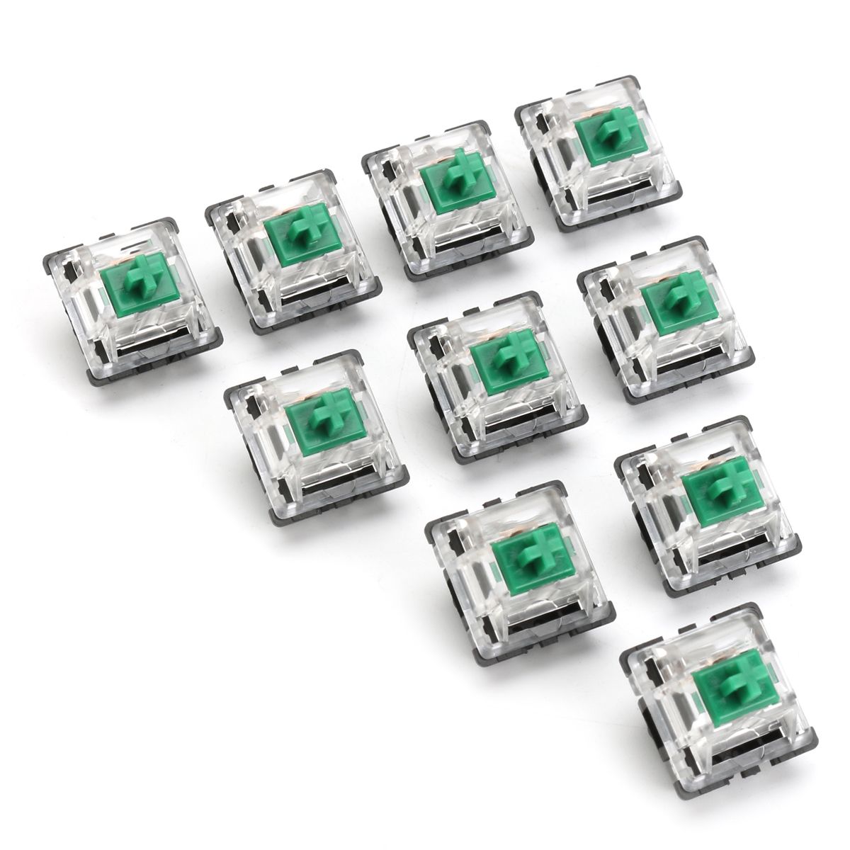 10PCS-3-Pin-Green-Switch-for-Mechanical-Gaming-Keyboard-1173261