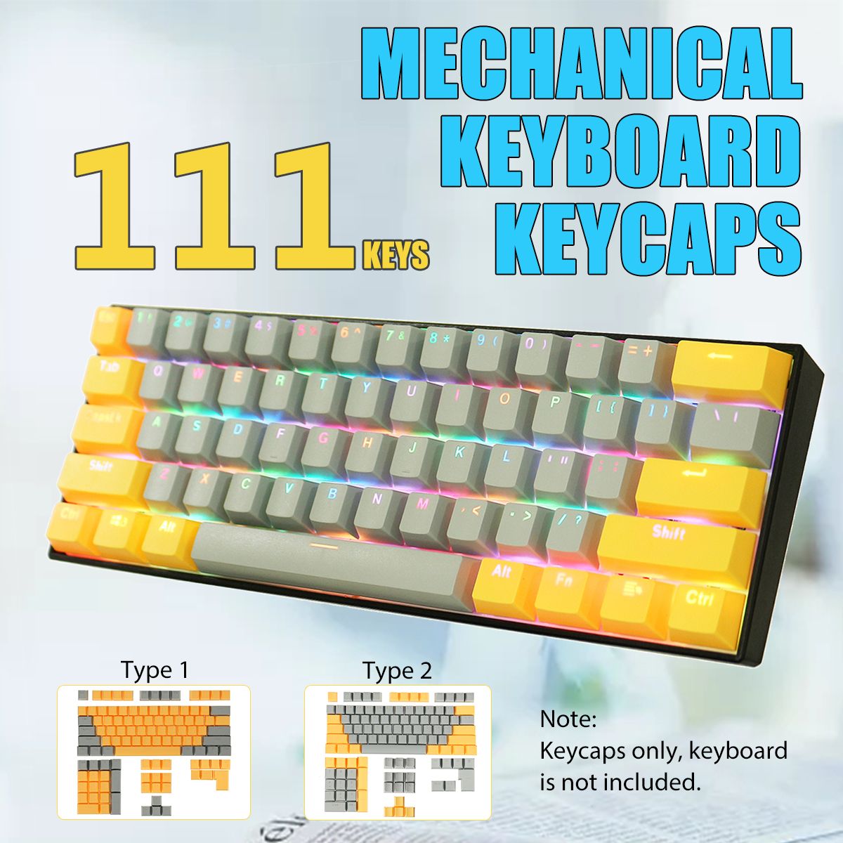 111-Keys-OrangeGrey-Keycap-Set-OEM-Profile-ABS-Keycaps-for-Mechanical-Keyboard-1745958