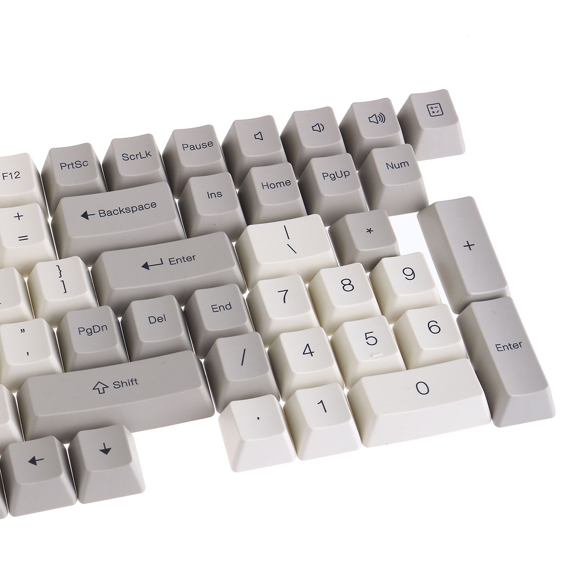 116-Keys-GreyWhite-Keycap-Set-OEM-Profile-PBT-Dye-Sublimation-Keycaps-for-Mechanical-Keyboard-1737525