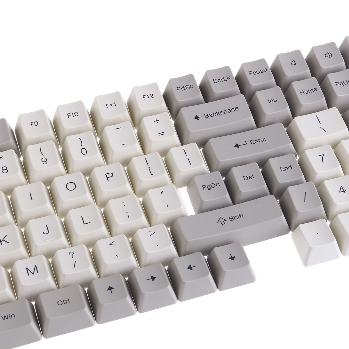 116-Keys-GreyWhite-Keycap-Set-OEM-Profile-PBT-Dye-Sublimation-Keycaps-for-Mechanical-Keyboard-1737525