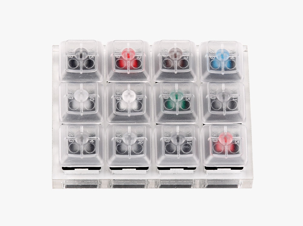 12-Key-Cherry-Switch-Keyboard-Switch-Tester-with-Acrylic-Base-and-Clear-Keycaps-1422479