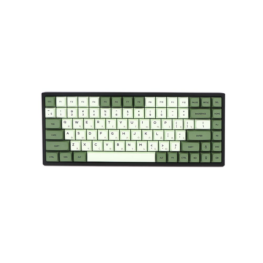 124-Keys-Matcha-Keycap-Set-XDA-Profile-PBT-Sublimation-JapaneseKoreanRussian-Keycaps-for-Mechanical--1766645