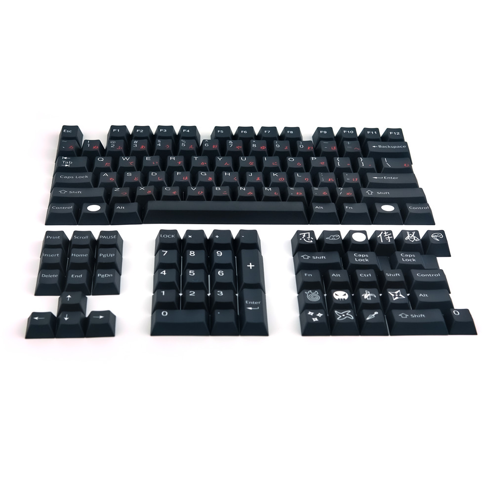 124-Keys-Samurai-Keycap-Set-Cherry-Profile-PBT-Five-sided-Sublimation-Japanese-Keycaps-for-Mechanica-1765722