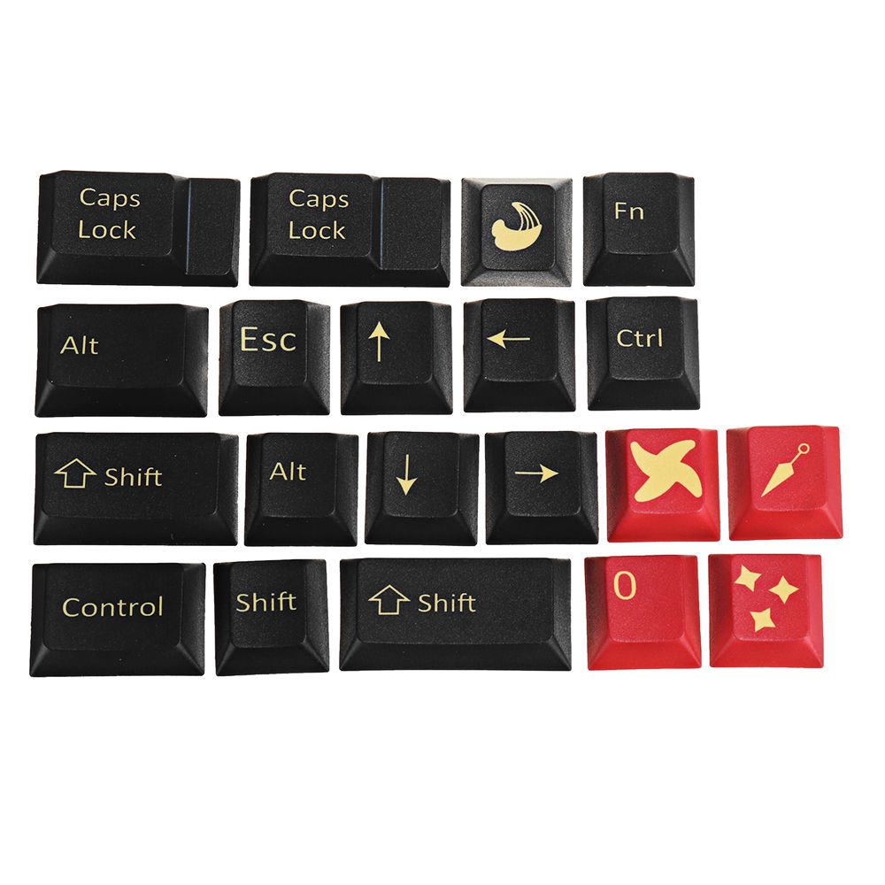 124-Keys-Samurai-Keycap-Set-Cherry-Profile-PBT-Five-sided-Sublimation-Japanese-Keycaps-for-Mechanica-1765722