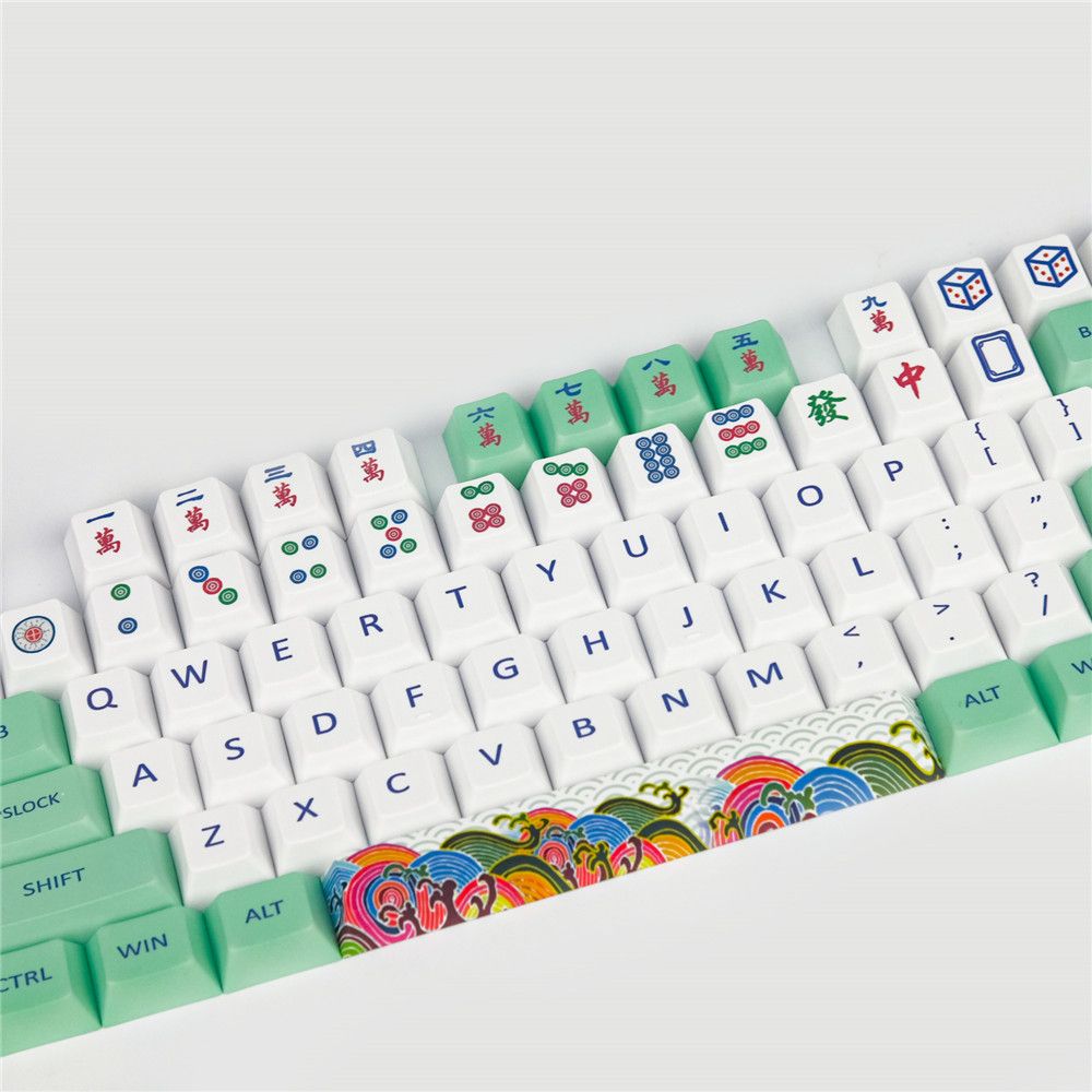 128-Keys-Mahjong-Keycap-Set-Cherry-Profile-PBT-Sublimation-Keycaps-for-Mechanical-Keyboard-1764998