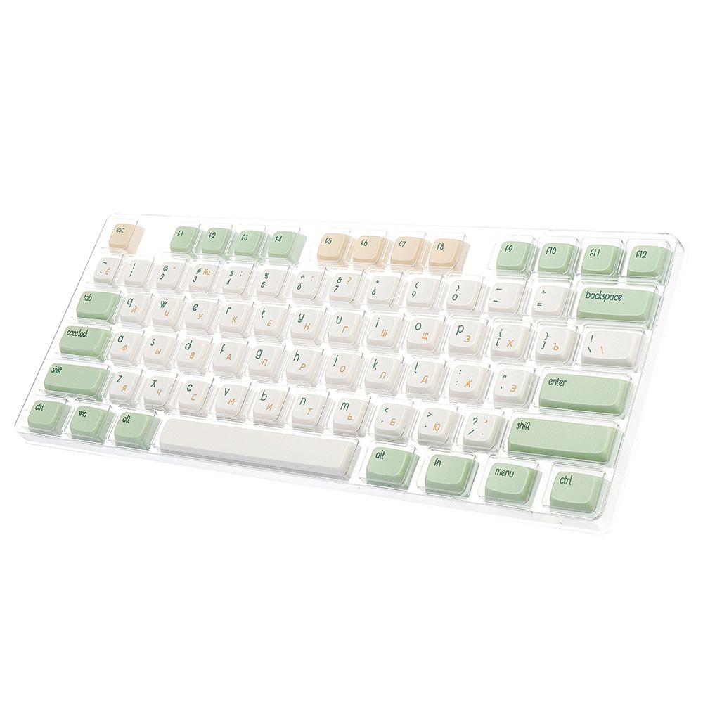 134-Keys-Retro-Milk-Green-Keycap-Set-XDA-Profile-PBT-Sublimation-Keycaps-for-616487108-Keys-Mechanic-1694027