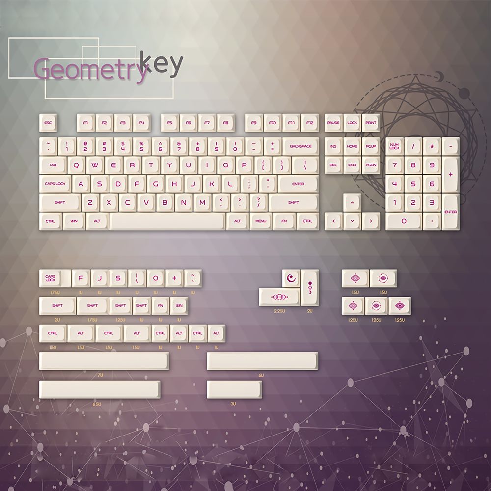 138-Keys-Milk-Purple-Keycap-Set-XDA-Profile-PBT-Sublimation-Keycaps-for-616487108-Keys-Mechanical-Ke-1694041