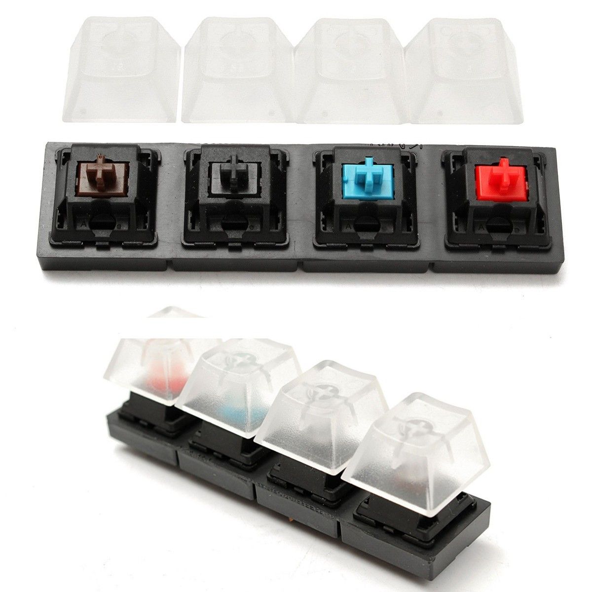 4-Clear-caps-and-4-Cherry-MX-Switch-Keycap-Sampler-Tester-Kit-1078423