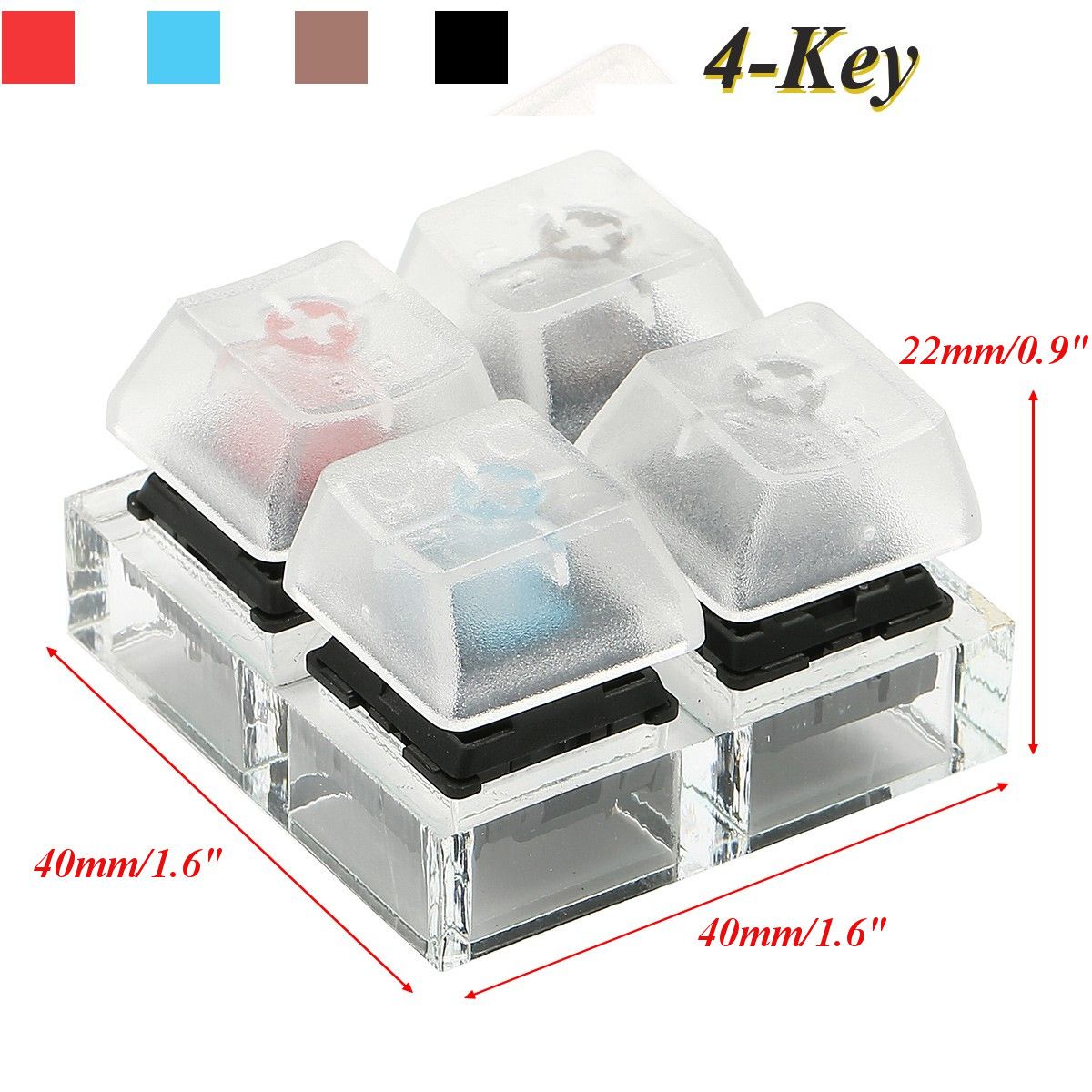4-Mechanical-Keyboards-Switch-Tester-Kit-Keycaps-Switches-Sampler-For-Cherry-MX-1127151