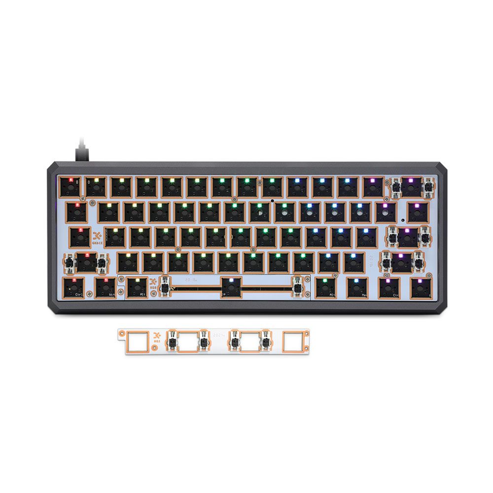 Aluminum-Alloy-Version-Geek-Customized-GK61XS-Keyboard-Customized-Kit-Hot-Swappable-60-RGB-Wired-blu-1761660