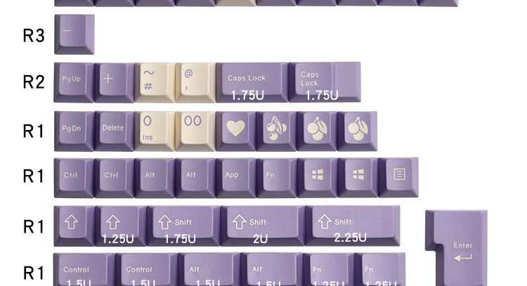 Enjoy-153-Key-Milk-Purple-Cherry-Profile-ABS-Keycaps-Keycap-Set-for-Mechanical-Keyboard-1645225