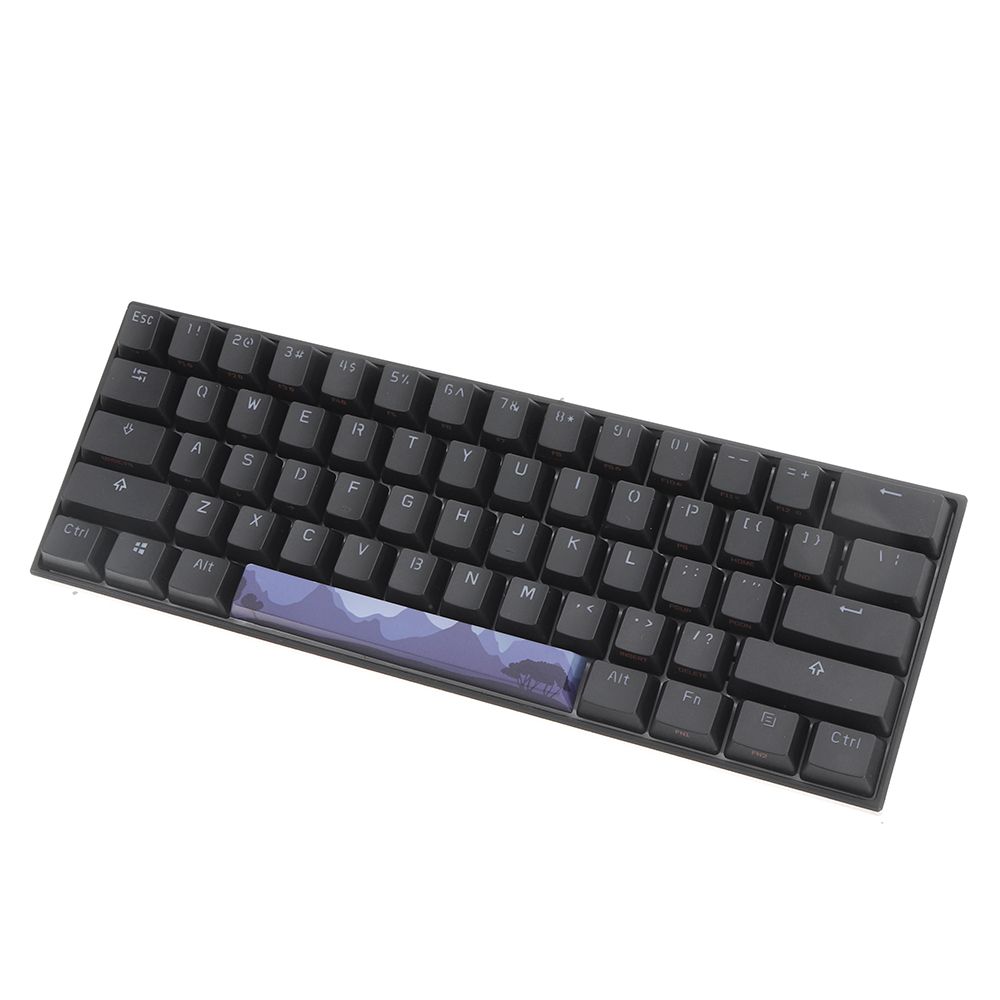 Five-sided-Dyesub-Dark-Night-Forest-Space-Bar-625u-Novelty-Keycap-1566387