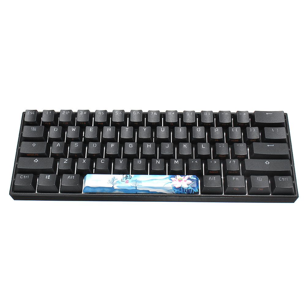 Five-sided-Dyesub-PBT-Lotus-Pond-Fly-Space-Bar-625u-Novelty-Keycap-1524802