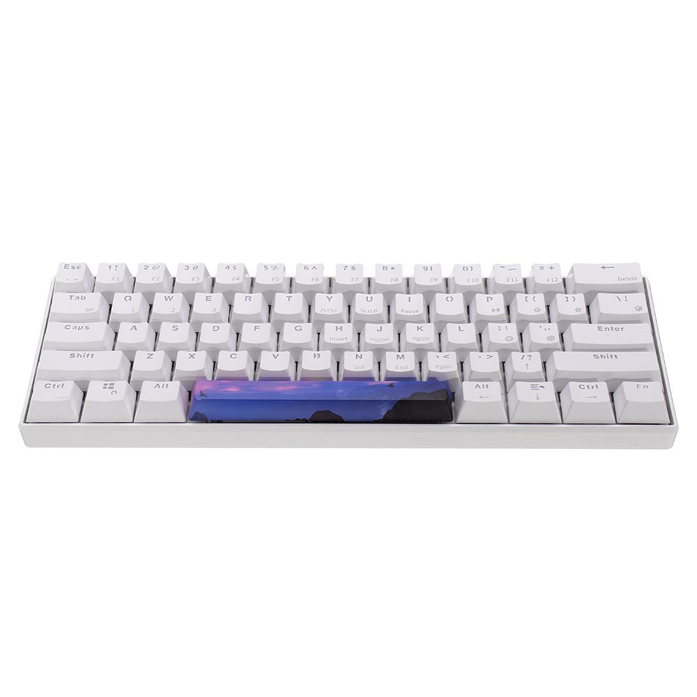 Five-sided-Dyesub-PBT-OEM-Profile-Sunset-peak-Space-Bar-625u-Novelty-Keycap-for-GK61-Black-Case-and--1584139