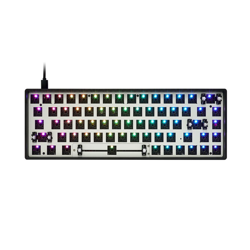 Geek-Customized-GK68XS-Keyboard-Customized-Kit-Hot-Swappable-60-RGB-Wired-bluetooth-Dual-Mode-PCB-Mo-1761905