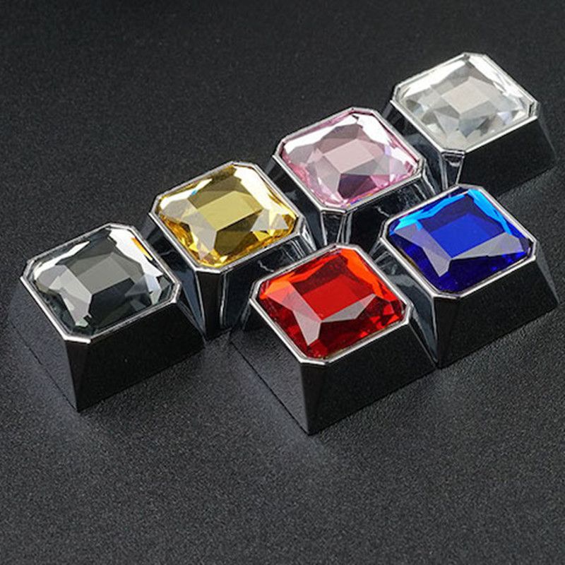 Heavy-Shell-Transparent-Jewel-Glass-Cutting-Keycap-for-Mechanical-Keyboard-1744796
