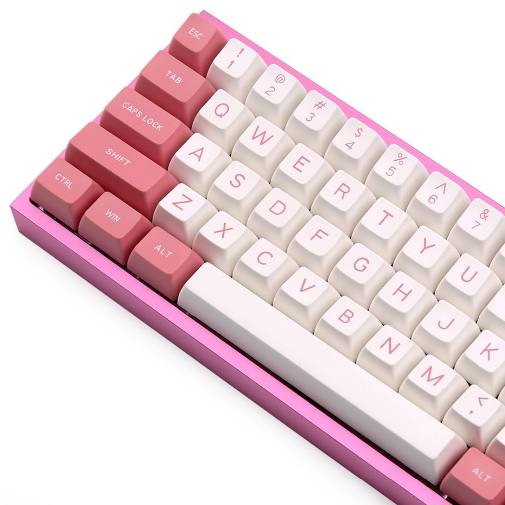 MAXKEY-108-Keys-PinkWhite-Keycap-Set-SA-Profile-ABS-Double-Shot-Keycaps-for-Mechanical-Keyboard-1536721