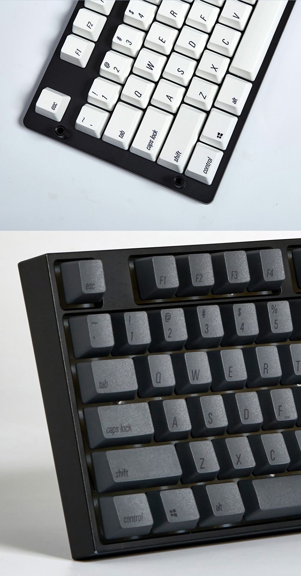 Magicforce-108-Key-White-Color-Black-Fonts-Dye-sub-PBT-Keycaps-Keycap-Set-for-Mechanical-Keyboard-1400201