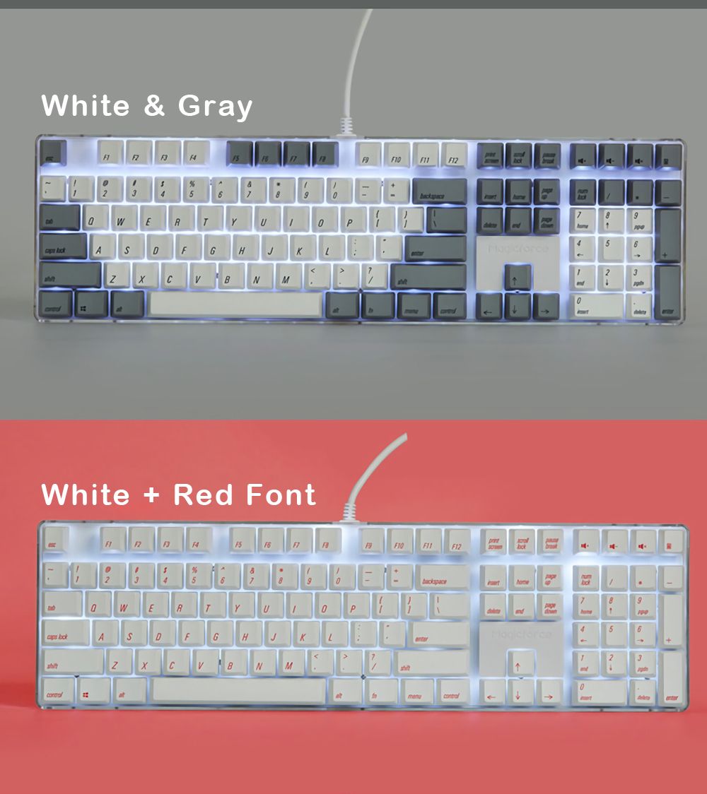 Magicforce-108-Key-White-Gray-Color-Dye-sub-PBT-Keycaps-Keycap-Set-for-Mechanical-Keyboard-1400177